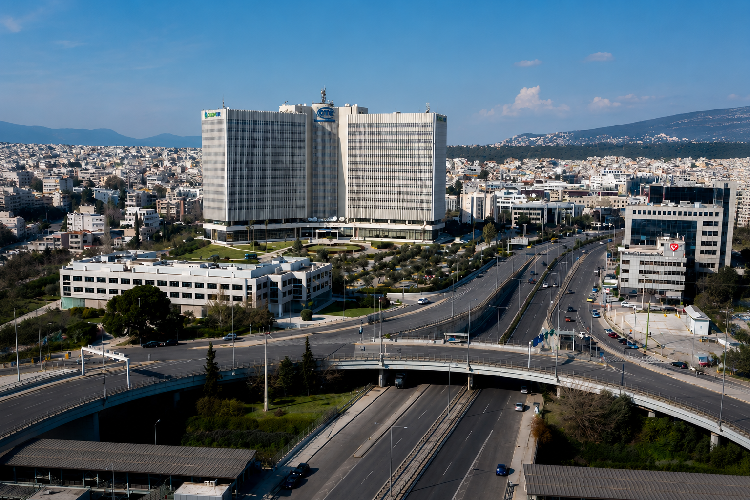 Commercial real estate in Athens, Kifisias Avenue office buildings